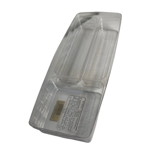 Longaberger Plastic Basket Protector Insert 3-Way Treasures Divided 7"x17.75" - Picture 1 of 6